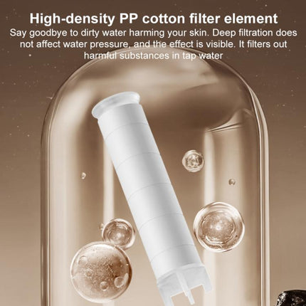 Multifunctional 4-Speed Pressurized Spray Gun Filter Shower Head with One Button Water Stop Function - DealBuddy