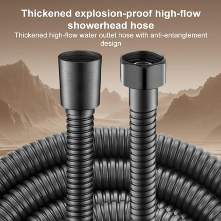 Multifunctional 4-Speed Pressurized Spray Gun Filter Shower Head with One Button Water Stop Function - DealBuddy