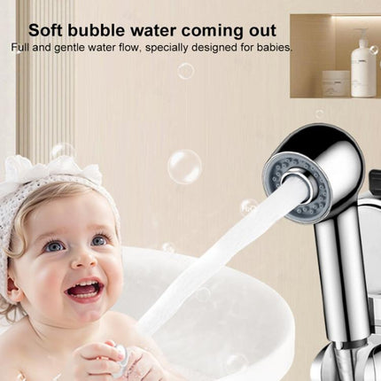 Two Setting Switchable Children Shower Head Bubble Spray Baby Shower Head - DealBuddy