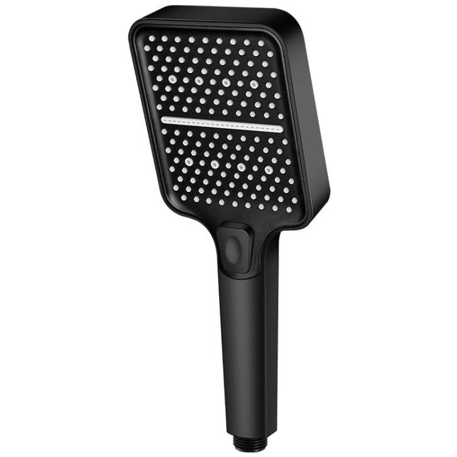 Portable 3-Setting Adjustable Pressurized Square Large Panel Shower Head Shower Nozzle - DealBuddy