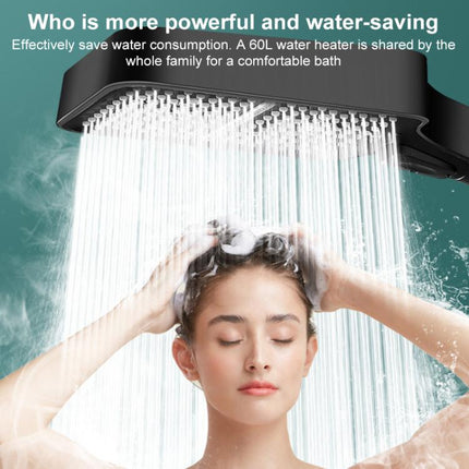 Portable 3-Setting Adjustable Pressurized Square Large Panel Shower Head Shower Nozzle - DealBuddy