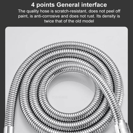 Portable 3-Setting Adjustable Pressurized Round Large Panel Shower Head Shower Nozzle - DealBuddy