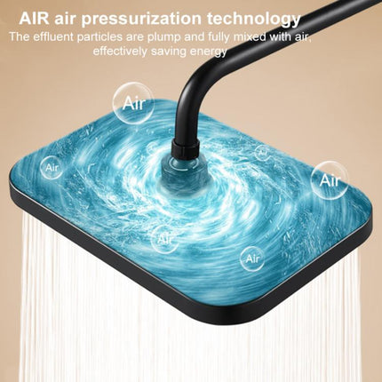 13 Inch Square Overhead Top Spray Pressurized Shower Head Shower Nozzle - DealBuddy