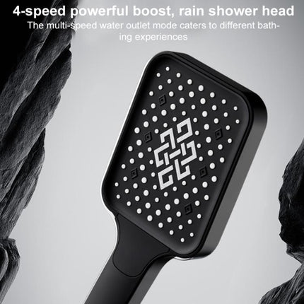 13 Inch Square Overhead Top Spray Pressurized Shower Head Shower Nozzle - DealBuddy