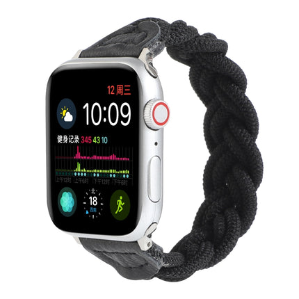 Elastic Woven Watchband For Apple Watch Series 6 & SE & 5 & 4 40mm / 3 & 2 & 1 38mm, 160mm - DealBuddy