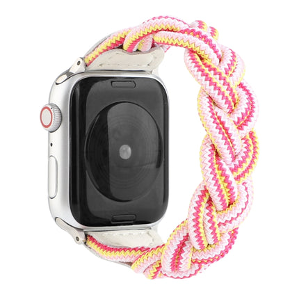Elastic Woven Watchband For Apple Watch Series 6 & SE & 5 & 4 40mm / 3 & 2 & 1 38mm, 160mm - DealBuddy