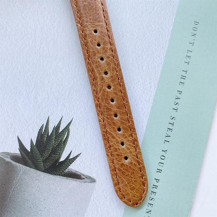 Double-sided Genuine Leather Replacement Strap Watchband - DealBuddy