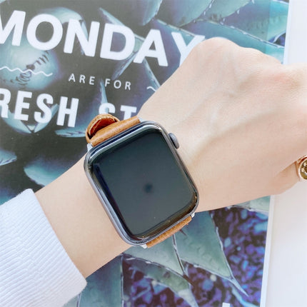 Double-sided Genuine Leather Replacement Strap Watchband - DealBuddy