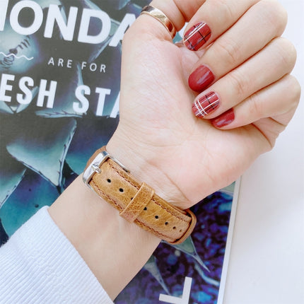 Double-sided Genuine Leather Replacement Strap Watchband - DealBuddy