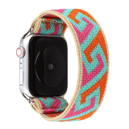 Nylon Replacement Strap Watchband, For Apple Watch Series 7  41mm / & 6 & SE & 5 & 4 40mm, For Apple Watch Series  7  45mm / & 6 & SE & 5 & 4 44mm