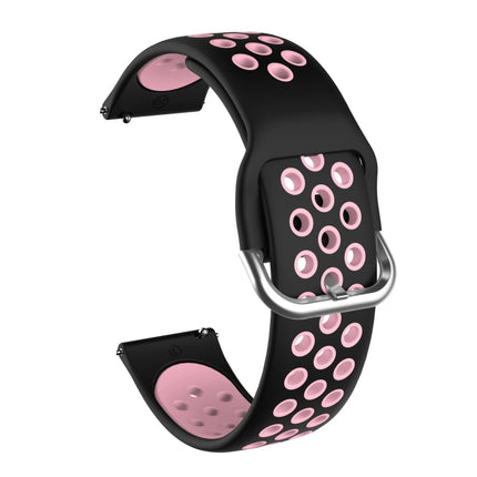 For Samsung Galaxy Watch Active2 44mm Two-color Silicone Replacement Strap Watchband - DealBuddy