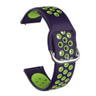 For Samsung Galaxy Watch Active2 44mm Two-color Silicone Replacement Strap Watchband - DealBuddy