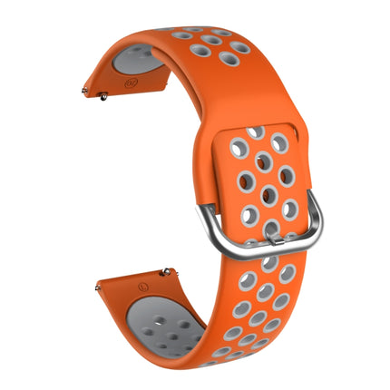 For Samsung Galaxy Watch Active2 44mm Two-color Silicone Replacement Strap Watchband - DealBuddy