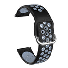 For Samsung Galaxy Watch Active2 44mm Two-color Silicone Replacement Strap Watchband - DealBuddy