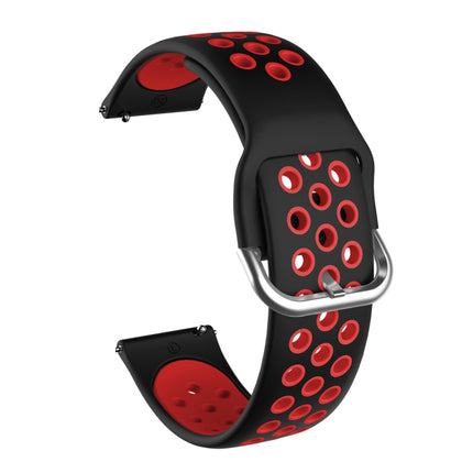 For Samsung Galaxy Watch Active2 44mm Two-color Silicone Replacement Strap Watchband - DealBuddy