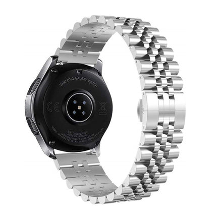 Five Beads Steel Replacement Strap Watchband, 20mm For Samsung Galaxy Watch 3 41mm, 22mm For Samsung Galaxy Watch 3 45mm, 20mm For Amazfit GTR 2 / Amazfit GTR 47mm, 22mm For Amazfit GTR 42mm, 20mm For Huawei Watch GT 2 42mm                             ... - DealBuddy