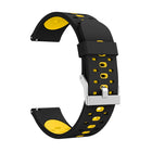For Samsung Galaxy Watch 3 41mm Three Row Holes Silicone Replacement Strap Watchband, For Samsung Galaxy Watch 3 41mm - DealBuddy