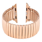 Elastic Aluminum Watchband, For Apple Watch Series 7 41mm / 6 & SE & 5 & 4 40mm / 3 & 2 & 1 38mm, For Apple Watch Series 8&7 41mm / SE 2&6&SE&5&4 40mm / 3&2&1 38mm, For Apple Watch Ultra 49mm / Series 8&7 45mm / SE 2&6&SE&5&4 44mm / 3&2&1 42mm         ... - DealBuddy