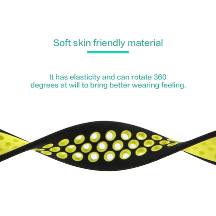 Elastic Silicone Watchband For Apple Watch Series 6 & SE & 5 & 4 40mm / 3 & 2 & 1 38mm, 135mm (Black Yellow), 135mm (Black Grey), 150mm (Red Black) - DealBuddy