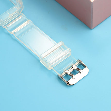 Transparent TPU Integrated Replacement Watch Strap - DealBuddy