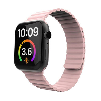 Magnetic Loop Watchband For Apple Watch Series 6 & SE & 5 & 4 40mm / 3 & 2 & 1 38mm, For Apple Watch Series 8&7 41mm / SE 2&6&SE&5&4 40mm / 3&2&1 38mm, For Apple Watch Series 7 41mm / 6 & SE & 5 & 4 40mm / 3 & 2 & 1 38mm - DealBuddy