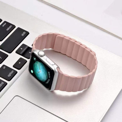 Magnetic Loop Watchband For Apple Watch Series 6 & SE & 5 & 4 44mm / 3 & 2 & 1 42mm, For Apple Watch Ultra 49mm / Series 8&7 45mm / SE 2&6&SE&5&4 44mm / 3&2&1 42mm, For Apple Watch Series 7 45mm / 6 & SE & 5 & 4 44mm / 3 & 2 & 1 42mm - DealBuddy
