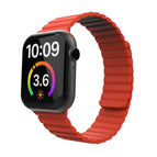 For Apple Watch Series 7 45mm / 6 & SE & 5 & 4 44mm / 3 & 2 & 1 42mm / Red