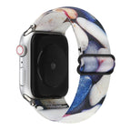 For Apple Watch Series 7 41mm / 6 & SE & 5 & 4 40mm / 3 & 2 & 1 38mm / Blue White