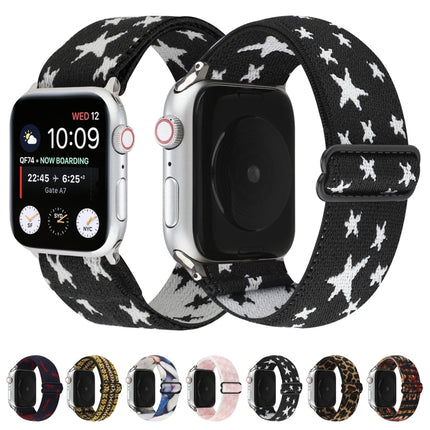Ethnic Style Buckle Watchband For Apple Watch Series 6 & SE & 5 & 4 40mm / 3 & 2 & 1 38mm, For Apple Watch Series 7 41mm / 6 & SE & 5 & 4 40mm / 3 & 2 & 1 38mm - DealBuddy