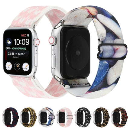 Ethnic Style Buckle Watchband For Apple Watch Series 6 & SE & 5 & 4 44mm / 3 & 2 & 1 42mm, For Apple Watch Series 7 45mm / 6 & SE & 5 & 4 44mm / 3 & 2 & 1 42mm, For Apple Watch Ultra 49mm / Series 8&7 45mm / SE 2&6&SE&5&4 44mm / 3&2&1 42mm - DealBuddy