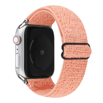 Solid Color Nylon Watchband For Apple Watch Series 6 & SE & 5 & 4 40mm / 3 & 2 & 1 38mm - DealBuddy