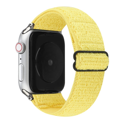 Solid Color Nylon Watchband For Apple Watch Series 6 & SE & 5 & 4 40mm / 3 & 2 & 1 38mm, For Apple Watch Series 7 41mm / 6 & SE & 5 & 4 40mm / 3 & 2 & 1 38mm - DealBuddy
