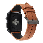 Litchi Texture Genuine Leather Watchband For Apple Watch Series 6 & SE & 5 & 4 44mm / 3 & 2 & 1 42mm - DealBuddy