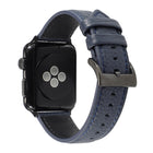 Litchi Texture Genuine Leather Watchband For Apple Watch Series 6 & SE & 5 & 4 44mm / 3 & 2 & 1 42mm, For Apple Watch Series 7 45mm / 6 & SE & 5 & 4 44mm / 3 & 2 & 1 42mm - DealBuddy