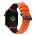 Litchi Texture Genuine Leather Watchband For Apple Watch Series 6 & SE & 5 & 4 44mm / 3 & 2 & 1 42mm, For Apple Watch Series 7 45mm / 6 & SE & 5 & 4 44mm / 3 & 2 & 1 42mm - DealBuddy