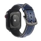 Genuine Leather Watchband For Apple Watch Series 6 & SE & 5 & 4 44mm / 3 & 2 & 1 42mm, For Apple Watch Series 7 45mm / 6 & SE & 5 & 4 44mm / 3 & 2 & 1 42mm