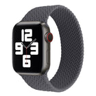 Single-turn Woven Pattern Silicone Watchband For Apple Watch Series 6 & SE & 5 & 4 44mm / 3 & 2 & 1 42mm, S, M, L - DealBuddy