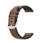 22mm Silicone Leather Replacement Strap Watchband for Samsung Galaxy Watch 3 45mm - DealBuddy