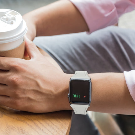 Leather Replacement Strap Watchband with Steel Button - DealBuddy