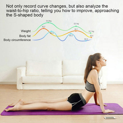 Household Smart Body Fat Electronic Weighing Scale, Battery Version, Battery Version - DealBuddy