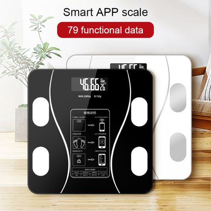 Household Smart Body Fat Electronic Weighing Scale, USB Charging Version