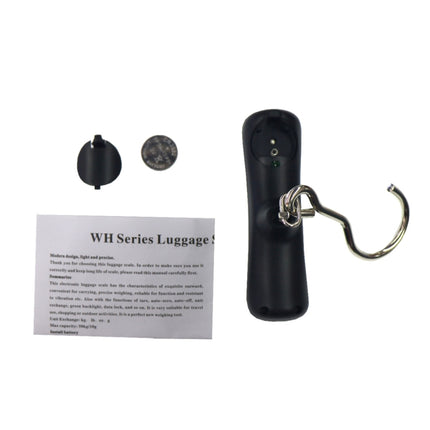 MH-A18 Portable Digital High-Load Weighting Hook Electronic Luggage Scale (10g~50kg), Excluding Batteries