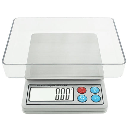 XY-8006 600g x 0.01g 2.2 inch LCD Professional Portable Digital Gold Jewellery Scale
