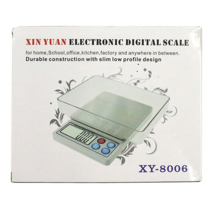 XY-8006 600g x 0.01g 2.2 inch LCD Professional Portable Digital Gold Jewellery Scale