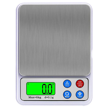 MH-555 6Kg x 0.1g High Accuracy Digital Electronic Portable Kitchen Scale Balance Device with 2.2 inch LCD Screen