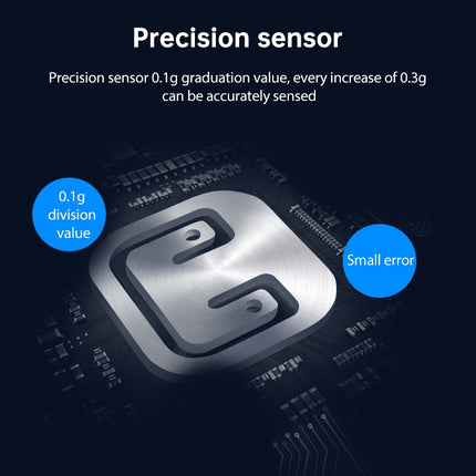 MH-555 6Kg x 0.1g High Accuracy Digital Electronic Portable Kitchen Scale Balance Device with 2.2 inch LCD Screen