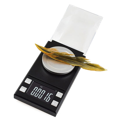 MH-8028 50g x 0.001g High Accuracy Digital Electronic Portable Jewelry Diamond Gem Carat Lab Weight Scale Balance Device with 1.6 inch LCD Screen