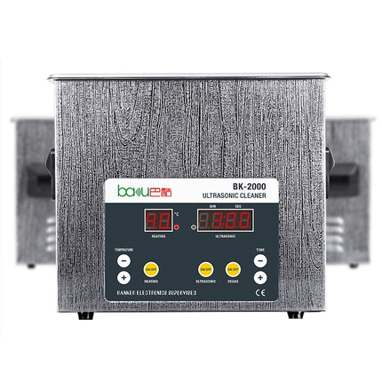 BAKU BK-2000 120W 3.36L LCD Display Heating Ultrasonic Cleaner with Basket, AC 220V, EU Plug - DealBuddy