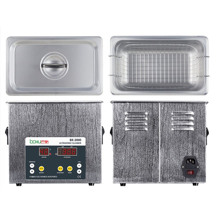 BAKU BK-2000 120W 3.36L LCD Display Heating Ultrasonic Cleaner with Basket, AC 220V, EU Plug - DealBuddy