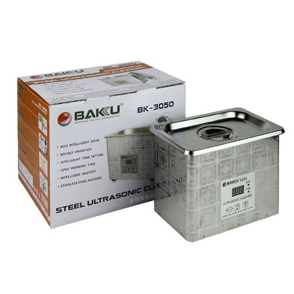 BAKU BK-3050 35W / 50W Adjustable 0.8L LCD Display Ultrasonic Cleaner, AC 220V - DealBuddy
